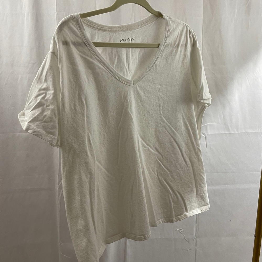 White Short Sleeved Tee